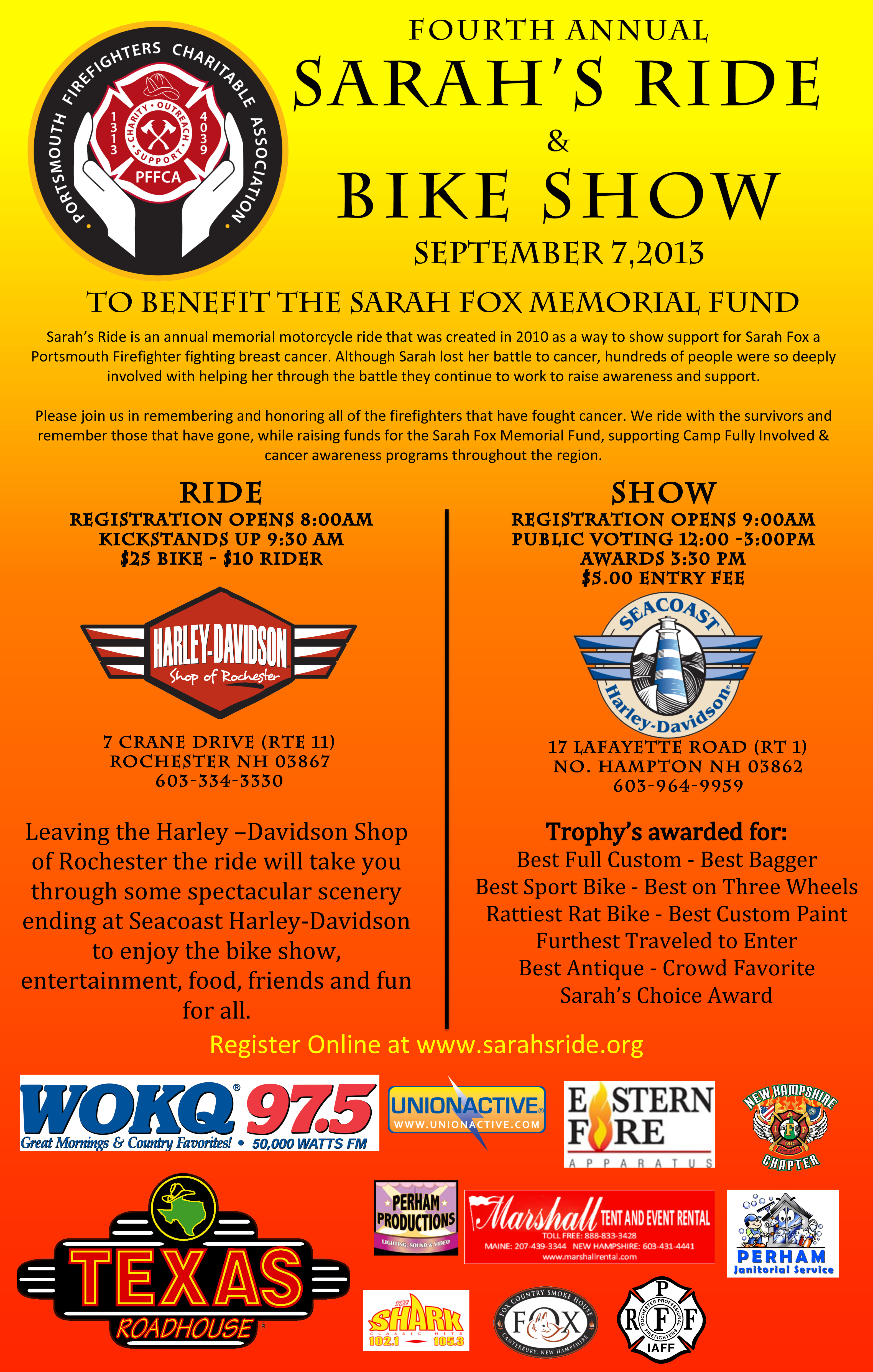 Sarah's Ride Poster